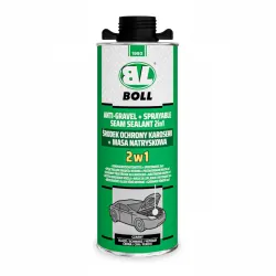 
                  BOLL Środek ochrony karoserii + masa natryskowa 2w1 1 kg czarny 0070115